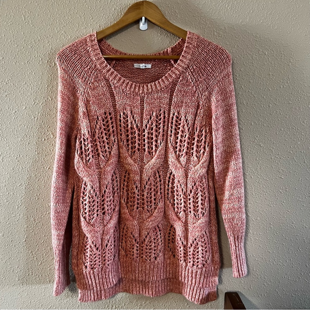 Maurices Women's Pink Knit Sweater